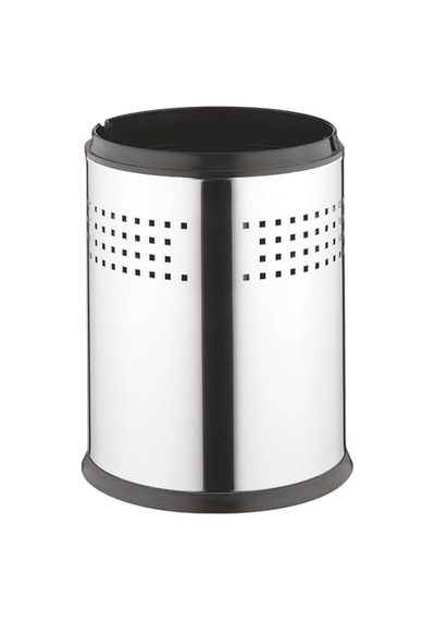 Arkitekta A44048 Çöp Kovası, 3 L, Parlak Paslanmaz Çelik Kaplama Çok Renkli