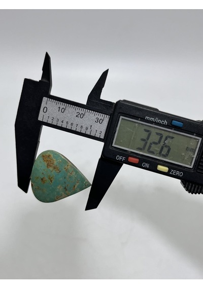 Okyanus Temalı Doğal Kabaşon Firuze Taşı 57 Karat - Turkuaz Taşı 11,4 Gram