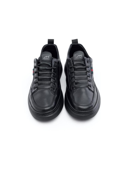 Derinet Günlük Comfort Taban Erkek Sneaker Siyah Siyah