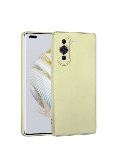 Zore Huawei Nova 10 Pro Kılıf Omsy Premier Silikon Kapak - Gold
