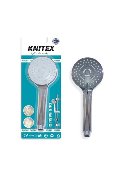 Knıtex Duş Başlığı Fonksiyonlu Vakumlu 1No