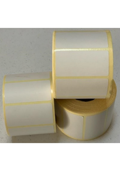 10 Adet 40 Mm X 58 Mm Termal Terazi Barkod Etiketi 600 Sarım Toplam 5000 Etiket Diğer