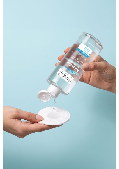 Sinoz Hydrapro Micellar Water Hassas Ciltler İçin Nemlendirici Makyaj Temizleme Suyu 400 Ml