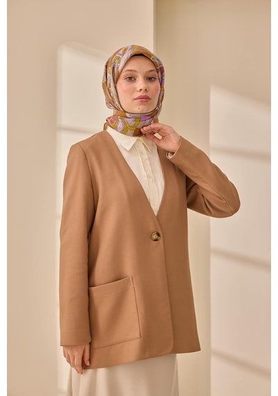 Silk Home Olinda İpek Eşarp 47003-19 Taba, Soluk Pembe, Yağ Yeşili, Gri, Leylak