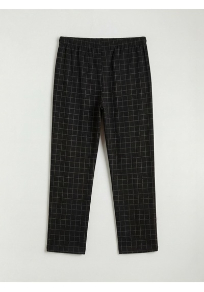 Lc Waikiki Lc Waıkıkı Siyah Standart Kalıp Ekose Erkek Pijama Alt