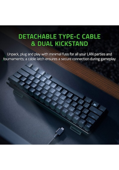 Razer Huntsman Mini Mor Anahtar - Opto-mekanik Anahtarlı Kompak