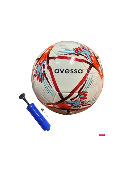 Avessa Profosyonel Futbol Topu Halı Saha Çim Saha Sporcu Top Pomp Çok Renkli