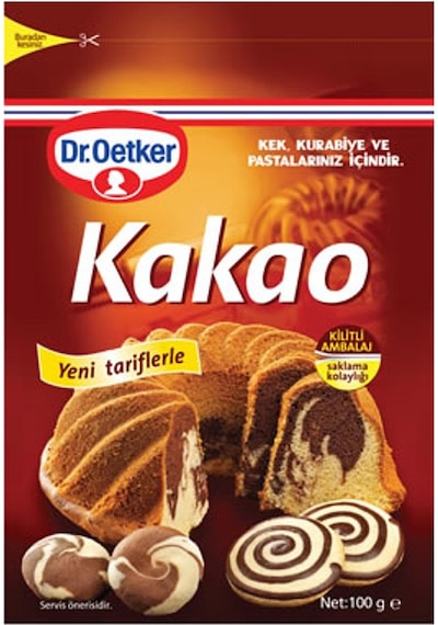 Dr. Oetker Kakao 100 Gr X 6 Adet