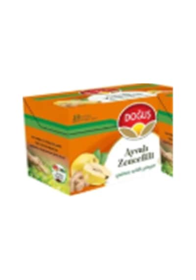 Doğuş Ayvalı Zencefilli Bitki Çayı Süzen Poşet 20x1,90 Gr