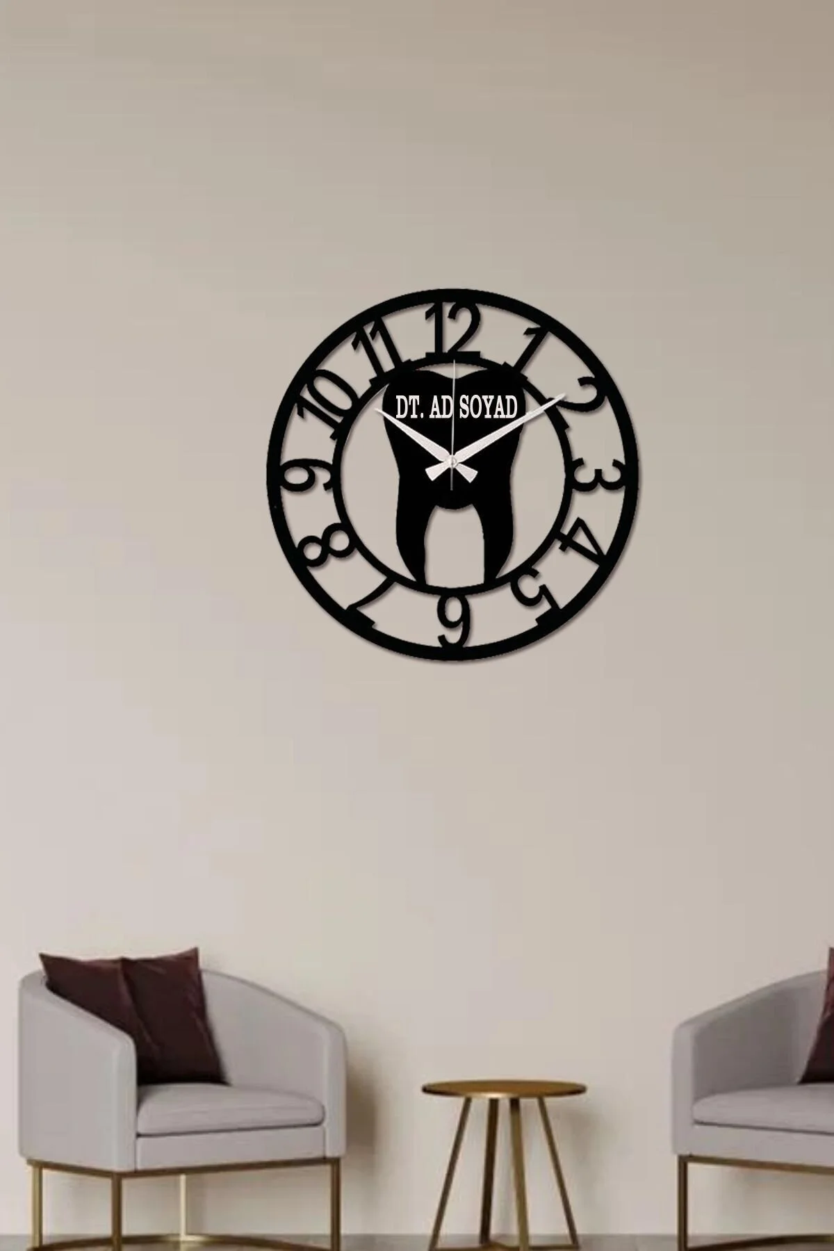 Diş Hekimlerine Özel Diş Saat Siyah