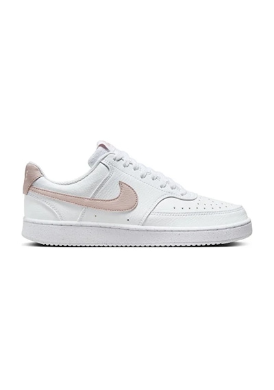Nike Court Vision Lo Nn Kadın Sneaker Ayakkabı Beyaz Bej Beyaz Bej