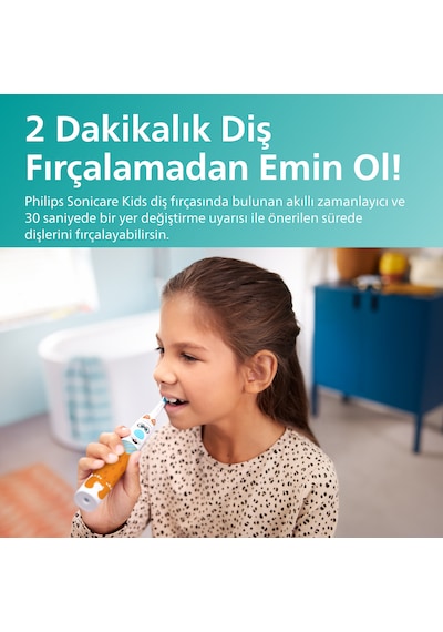 Philips Sonicare For Kids Şarjlı Diş Fırçası Çocuklar Için Sticker Hediyeli / Hassas Sonic Fırça - HX3601/01 Philips Sonicare For Kids Şarjlı Diş Fırçası Çocuklar Için Sticker Hediyeli / Hassas Sonic Fırça - HX3601/01