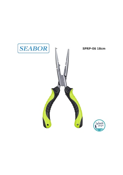 Seabor Sbrp-06 Halka Açıcı / Kesici Kargaburun Balıkçı Pense 18cm Standart