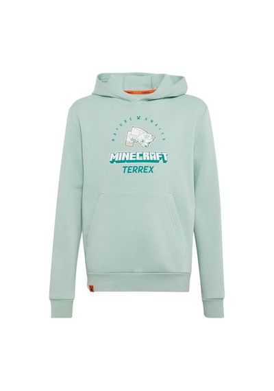 Adidas Çocuk Sweatshirt Adidas Minecraft Terrex Hoodie Kv6480 Yeşil