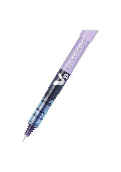 Pilot V5 Hi-tecpoint 0.5 Mm Sıvı Mürekkepli Rollerball Kalem 6 Renk Set Çok Renkli