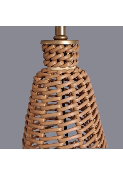 Halen Rattan Hasır Abajur Hasır