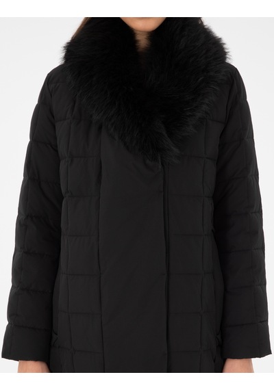 Pierre Cardin Kadın Siyah Kaban 50290313-vr046 Siyah