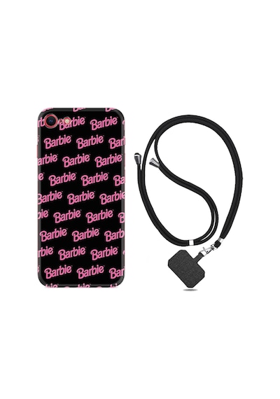 Apple Uyumlu iPhone 7 8 Kılıf Boyun Askılı Barbie 1404