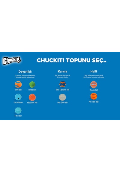 Chuckit Ultra Ball Köpek Oyun Topu 2XL Boy 10 CM