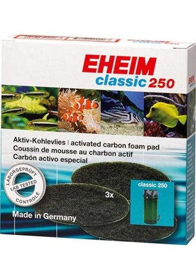 Eheim 2213 Classic 250 Karbonlu Yedek Sünger 3 Adet