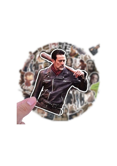 The Walking Dead Defter Suluk Laptop Notebook Tablet Telefon Kılıf Sticker Seti 1