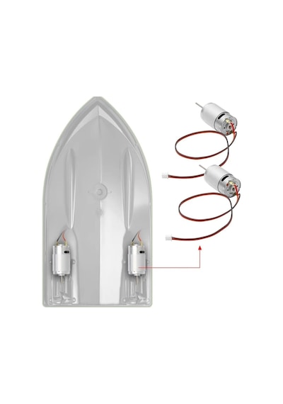 Sazan Yemleme Tekne Ve Botu Motor 7.4v 8.4v Su Geçirme Motoru