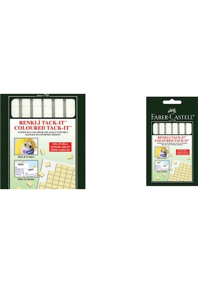 Faber-Castell Tack-It Hamur Yapıştırıcı Beyaz 50 Gr.