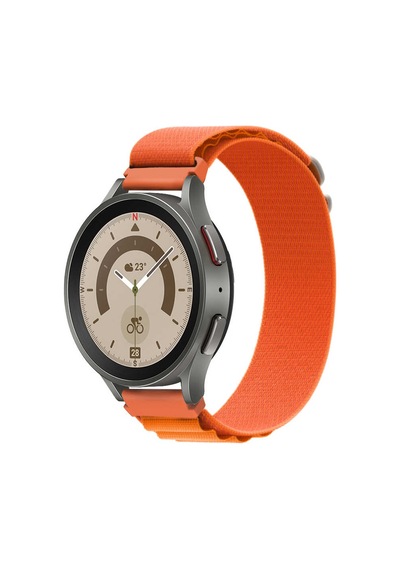 Samsung Uyumlu Galaxy Watch 46mm Zore KRD-74 22mm Hasır Kordon