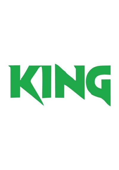 King Araba Sticker 17x17 Cm Yeşil