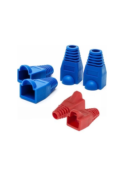 Rj45 Kılıf Cat5 Renkli Koruyucu Network Boot 100 Adet Papuç