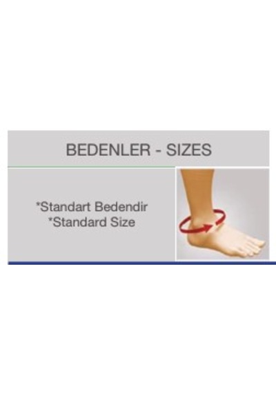 Orlex Standart Malleol Destekli Ayak Bilekliği St130