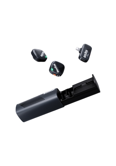 Godox Cube-sl Kit 2 Lightning 2'li Mikrofon Seti 300m Menzil Apple Uyumlu Bul