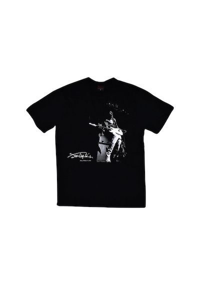 Jimi Hendrix Baskılı T-shirt SIYAH Siyah