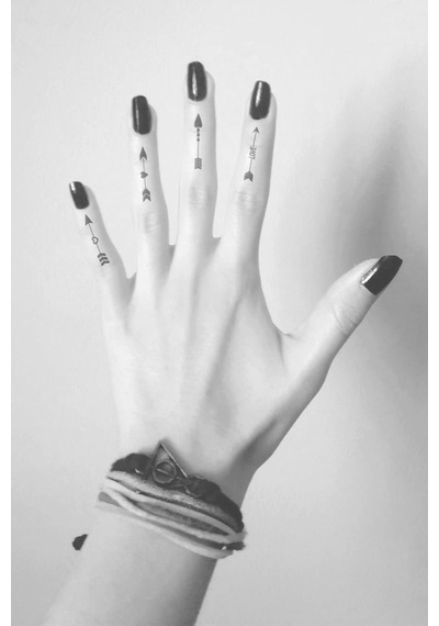 Oklar Geçici Dövme,geçici Tattoo,vücut Dövme,kol Bilek Dövme,boyun Dövme,sırt Dövme