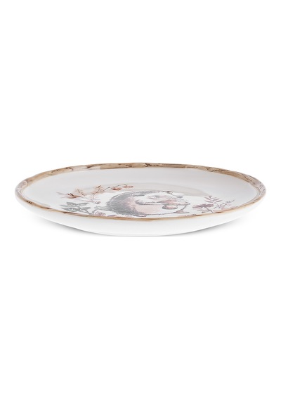 Karaca Cozy Kirpi Pasta Tabağı 21 Cm Çok Renkli