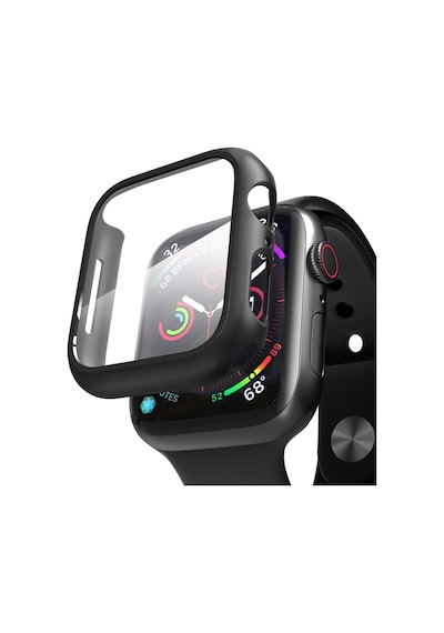 Microsonic Apple Uyumlu  Watch 6 44Mm Kılıf Matte Slim Siyah
