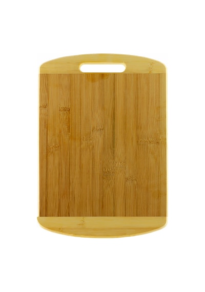 Bambu Oval Kenarlı Büyük Boy Kesim Panosu - Bambu Kesim Tahtası 26 X 36 Cm Kesme Tahtası Kahve