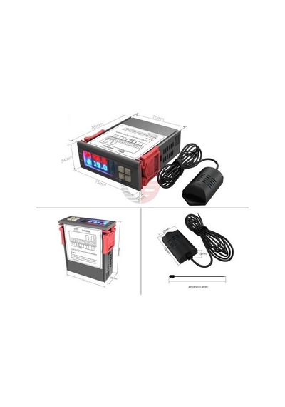 Isi ve Nem Kontrol Sht2000 Ac220V Led Dijital Ekran Isi ve Nem Kontrol Sht2000 Ac220V Led Dijital Ekran