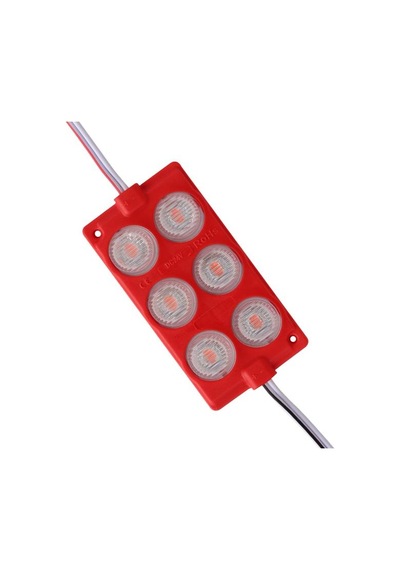 Powermaster 24 Volt 3 Watt Kırmızı 3030 Cob Modül Led 75 40
