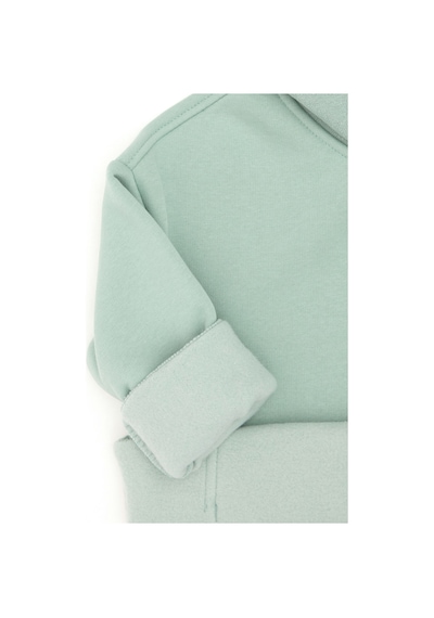 U.S. Polo Assn. Kız Çocuk Su Yeşili Kapüşonlu Sweatshirt 50290706-VR048