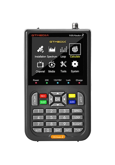 Novacom Gtmedia V8 Finder2 3.5 İnç Ekranlı Görüntülü Hd Uydu Yön Bulucu