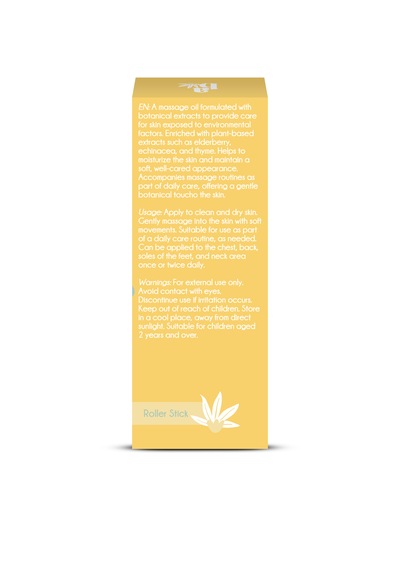 Golden Blend Roller Stick - Mevsim Geçişleri İçin Göğüs,sırt Ve Ayak Masaj Yağı