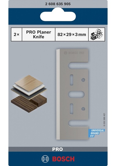 Bosch 2'li Planya Bıçağı 82x29x3 Mm 2608635905