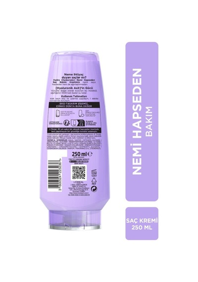 2'li Elseve Hydra Hyaluronic Nem Dolduran Saç Bakım Kremi 250 Ml pktelsvhydranemashiki-10832