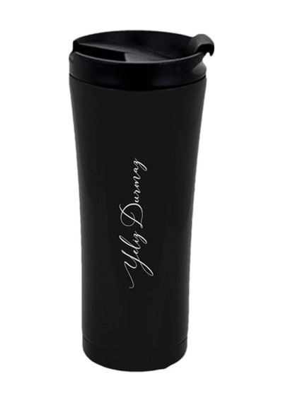 Siyah Termos Mug, 500 Ml, Baskı Yapılabilir, Model 548s Çok Renkli