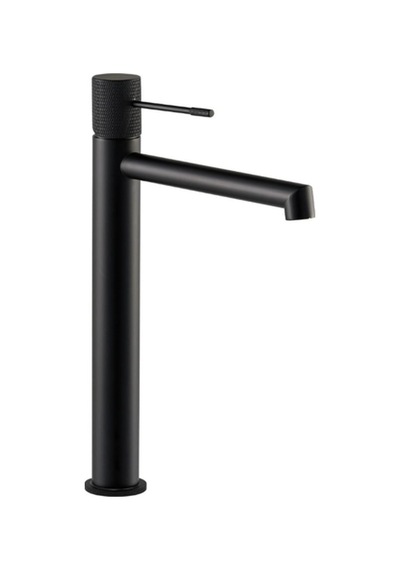 Fontana Yüksek Siyah Lavabo Bataryası