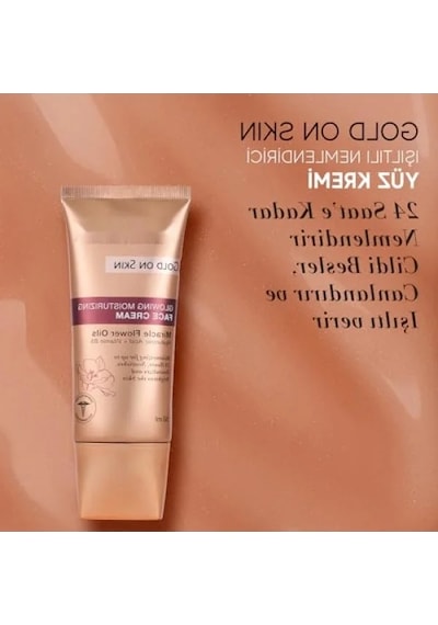 Işıltılı Nemlendirici Yüz Kremi - 50 Ml, Hyalüronik Asit Ve Çiçek Yağları İle