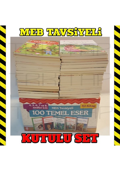 Klasik Eserler Dizisi 4 5 6 7 8 Sinif 40 Kitap