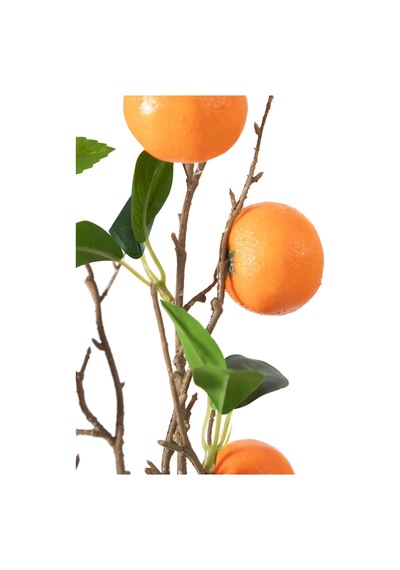 Mudo Home Mandalina Dal Çiçek 75 Cm Turuncu