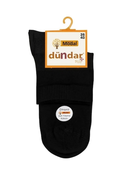 Dündar Çorap Dündar Plus 6937 Bayan Modal Kısa Konç Çorap 12 Adet 001